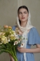 Sukienka Julia w błękitnym odcieniu to połączenie kobiecej elegancji i klimatu vintage
